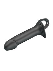 PRETTY LOVE - LANDON BLACK VIBRERENDE STRAP-ON