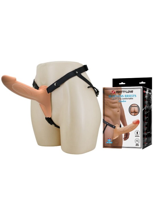 PRETTY LOVE - LANDON VIBRATIONS-STRAP-ON FÜR HELLHAUT