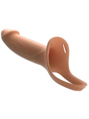 PRETTY LOVE - LANDON LIGHT-SKIN VIBRATING STRAP-ON