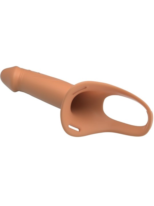 PRETTY LOVE - LANDON LIGHT-HUID VIBRERENDE STRAP-ON