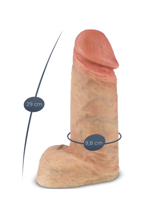 SILEXD - MODELO 1 XTREME PENE REALÍSTICO SILICONA PREMIUM 28 CM