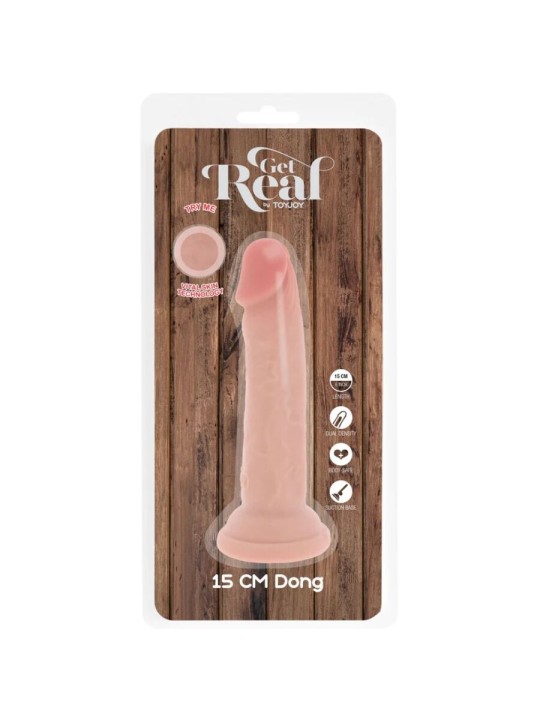 GET REAL - PÊNIS REALISTA DE LUXO 15 CM