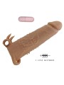 PRETTY LOVE - QUILLON PENIS SLEEVE WITH CLITORAL STIMULATOR AND VIBRAT