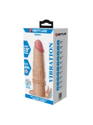 PRETTY LOVE - QUILLON MANCHON PÉNIS AVEC STIMULATEUR CLITORIAL ET VIBR