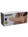 HIDDEN DESIRE - INFERNO VIBRANTE GUAINA PER PENE STRAP-ON 16 CM