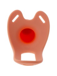 HIDDEN DESIRE - INFERNO MANGA PENIANA DE SILICONE COM STRAP-ON 18 CM