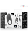 INTENSE - MERLOTTE VIBRATING PENIS RING WITH CLITORIS STIMULATION BLAC
