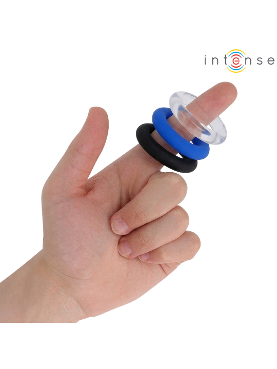 INTENSE - WICK SET DE 3 ANILLOS VARIOS COLORES