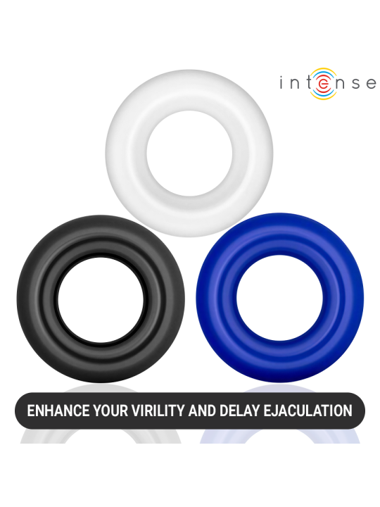 INTENSE - WICK SET DE 3 ANILLOS VARIOS COLORES
