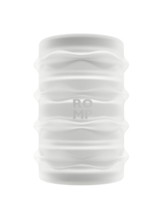 ROMP - MOSH TRANSPARENT MALE MASTURBATOR WITH 6 CM REVERSBLE SHEATH
