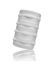 ROMP - MOSH TRANSPARENT MALE MASTURBATOR WITH 6 CM REVERSBLE SHEATH