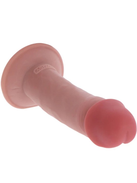 GET REAL - PÊNIS DE TPE DELUXE DE DUPLA DENSIDADE E ESPESSURA, 18 CM