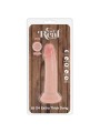 GET REAL - PÊNIS DE TPE DELUXE DE DUPLA DENSIDADE E ESPESSURA, 18 CM