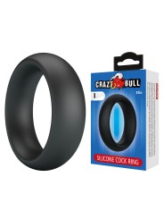 CRAZY BULL - ELIO SILIKON-PENISRING, SCHWARZ