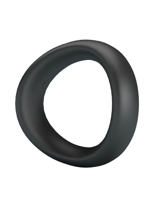 CRAZY BULL - ANEL PENIANO ERGONÔMICO DE SILICONE VALEN PRETO