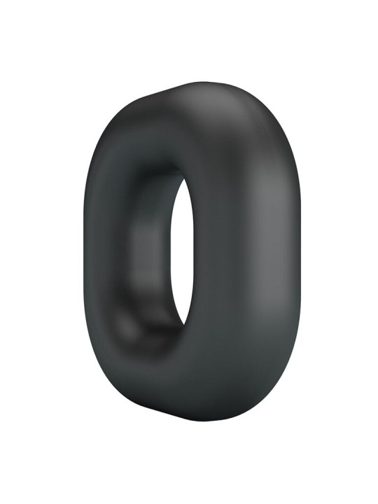 CRAZY BULL - ANELLO PER PENE WALDEN IN SILICONE SUPER MORBIDO NERO