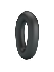 CRAZY BULL - VEPER SUPER SOFT SILICONEN PENISRING ZWART
