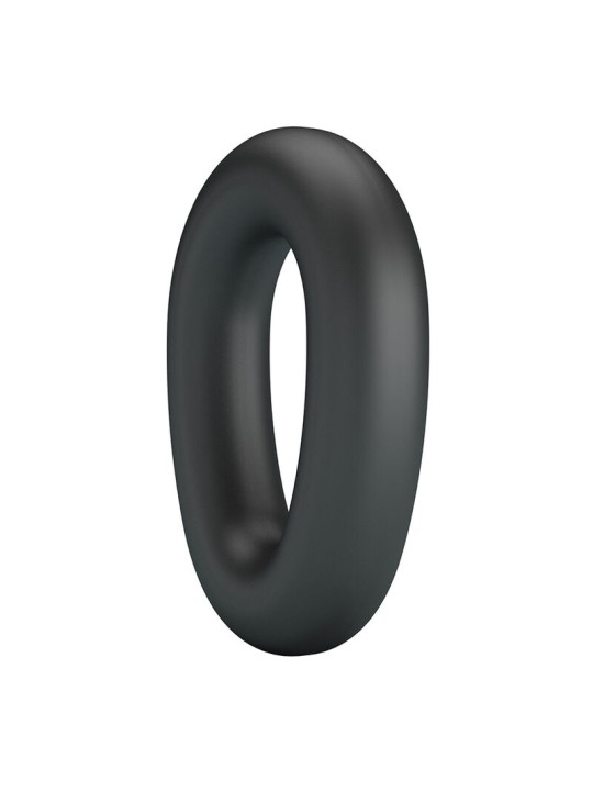 CRAZY BULL - VEPER SUPER SOFT SILICONEN PENISRING ZWART