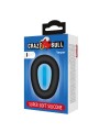 CRAZY BULL - VEPER SUPER SOFT SILICONEN PENISRING ZWART