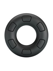 CRAZY BULL - BERTRAM ANILLO PARA PENE SUPER SOFT SILICONA NEGRO