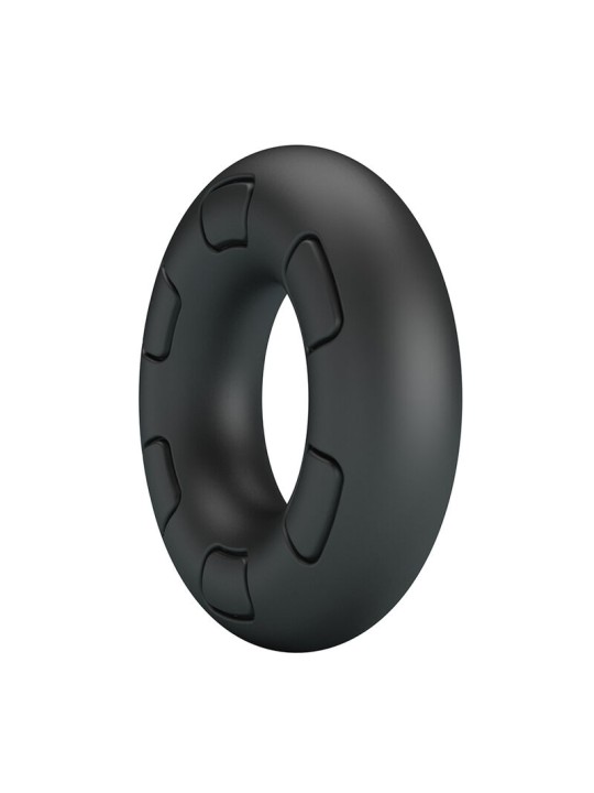 CRAZY BULL - BERTRAM ANILLO PARA PENE SUPER SOFT SILICONA NEGRO