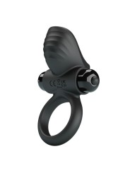 PRETTY LOVE - ANILLO VIBRADOR PARA PENE ADRIEN 10 FUNCIONES NEGRO