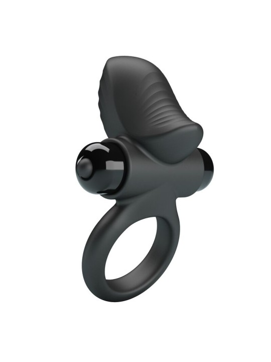 PRETTY LOVE - ADRIEN VIBRATING PENIS RING 10 FUNCTIONS BLACK