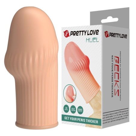 PRETTY LOVE - MANCHON PÉNIS HUEL POUR UN PÉNIS PLUS ÉPAISSE COULEUR CH