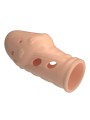 PRETTY LOVE - SOCKER FUNDA PARA PENE TEXTURIZADA COLOR NATURAL