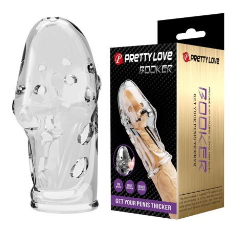 PRETTY LOVE - ROCKER FUNDA PARA PENE GET YOUR PENIS THICKER TRANSPAREN
