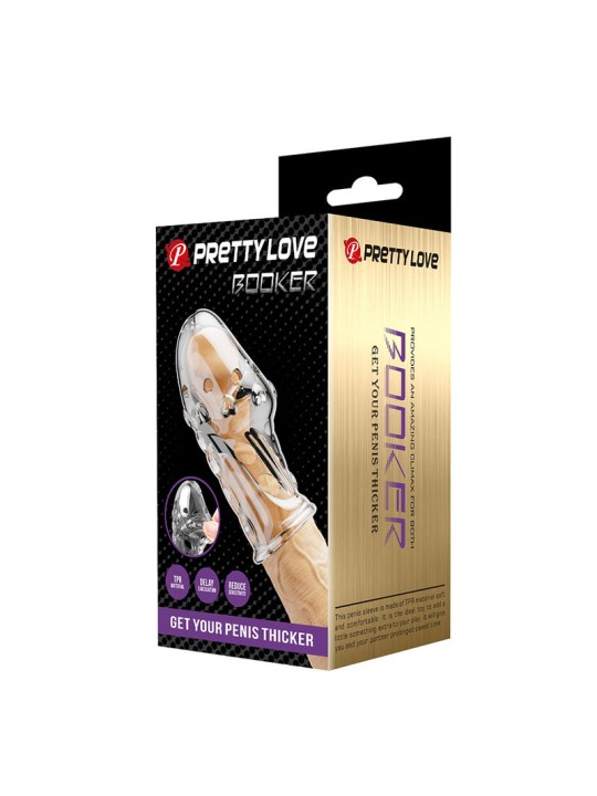 PRETTY LOVE - ROCKER FUNDA PARA PENE GET YOUR PENIS THICKER TRANSPAREN