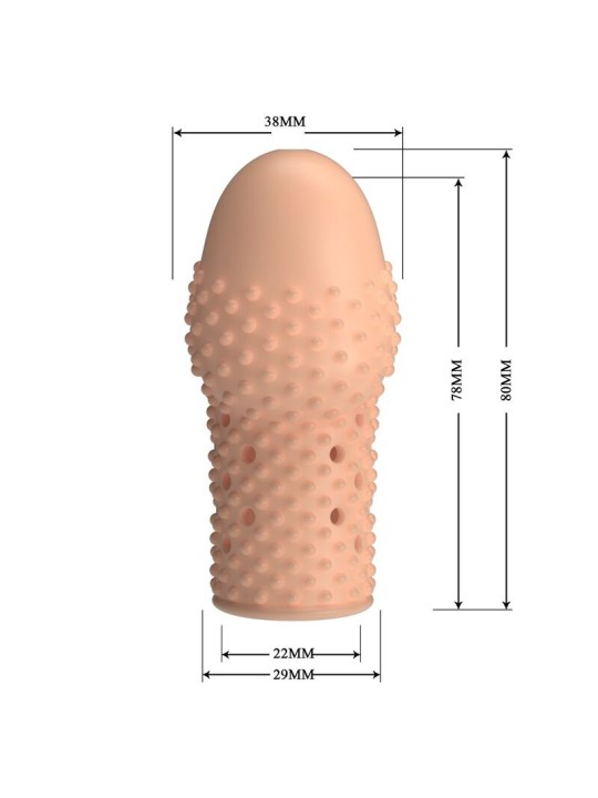 PRETTY LOVE – GEEK& 39 S PENISHÜLLE FÜR EINEN DICKEREN PENIS IN NATURF