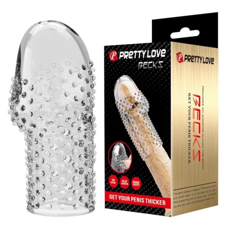PRETTY LOVE - GEEK'S FUNDA PARA PENE GET YOUR PENIS THICKER TRANSPAREN