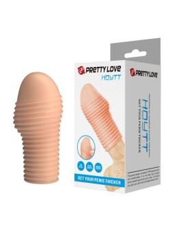 PRETTY LOVE – HEISSER PENISSÄRMEL FÜR EINEN DICKEREN PENIS IN NATÜRLIC