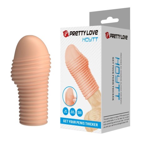 PRETTY LOVE - MANCHON PÉNIS HOTTT POUR UN PÉNIS PLUS ÉPAISSE COULEUR N