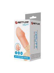 PRETTY LOVE – HEISSER PENISSÄRMEL FÜR EINEN DICKEREN PENIS IN NATÜRLIC