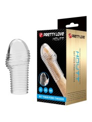PRETTY LOVE - MANCHON PÉNIS HOTTT POUR UN PÉNIS PLUS ÉPAISSE TRANSPARE