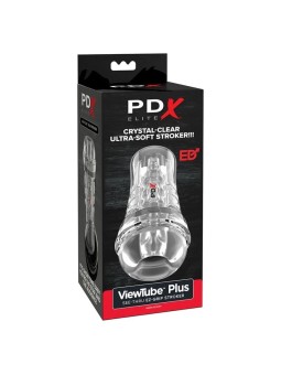 PDX ELITE – VIEWTUBE PLUS TRANSPARENTER STROKER MIT DURCHSICHT UND EZ-