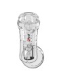 PDX ELITE - VIEWTUBE PLUS SEE-THRU EZ-GRIP TRANSPARENT STROKER 21 CM