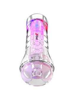 PDX ELITE - VIEWTUBE XXL LED TRASPARENTE STROKER 27,3 CM