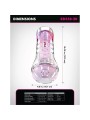 PDX ELITE - VIEWTUBE XXL LED TRANSPARENT STROKER 27,3 CM