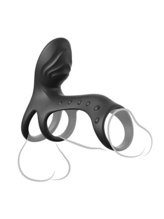 FANTASY C-RINGZ – ULTIMATIVER PAAR-CAGE-PRO-VIBRATIONS-PENISRING 19,5 