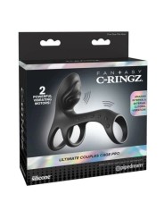 FANTASY C-RINGZ - ULTIMATE COUPLES CAGE PRO VIBRERENDE PENISRING 19,5 
