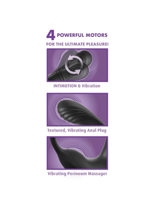 ANAL FANTASY ELITE - ASS-GASM INTIMOTION RECHARGEABLE ANAL & PERINEAL 