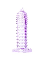 BAILE - BAINHA PARA PÉNIS COM PONTOS ESTIMULANTES ROXO 14 CM