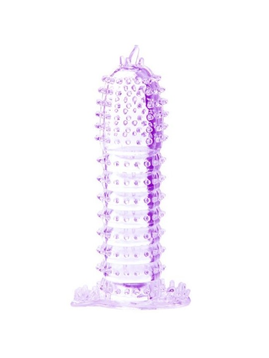 BAILE - PENIS SLEEVE MET STIMULERENDE STIPPEN PAARS 14 CM
