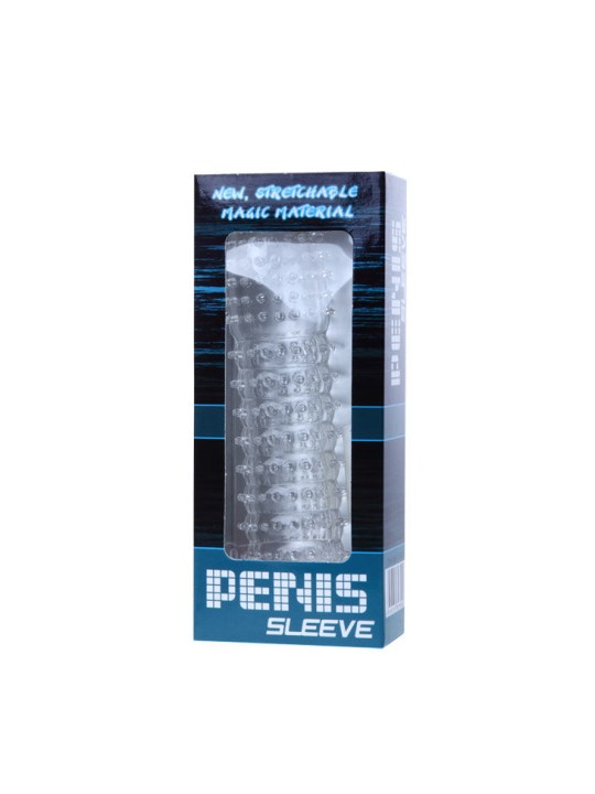 BAILE - ROZE STIMULERENDE DOTS PENIS SLEEVE 14 CM