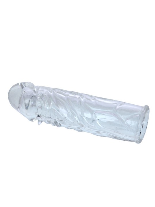 BAILE - CAPA LILAC PARA O PÉNIS EM SILICONE ADAPTVEL 13 CM
