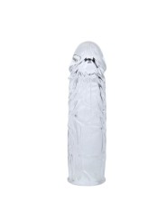 BAILE - CAPA PARA PÉNIS SILICONE TRANSPARENTE 13 CM