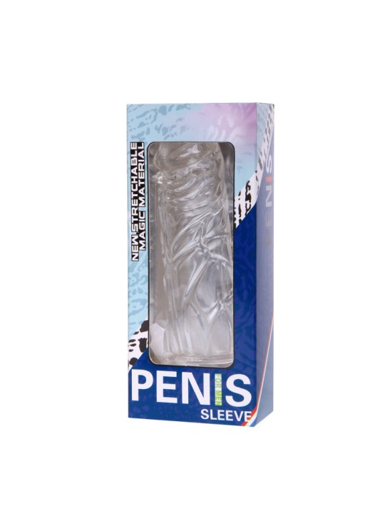 BAILE - TRANSPARANTE SILICONEN PENIS SLEEVE 13 CM